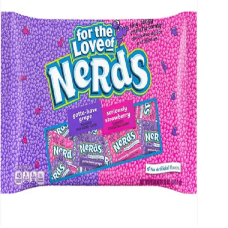 WONKA NERDS BONBONS RAISIN FRAISE SACHET
