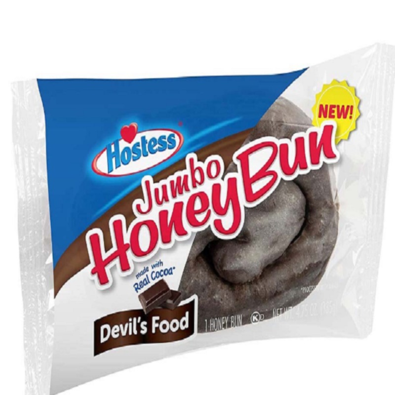 Hostess Jumbo Honey Bun Devil's Food