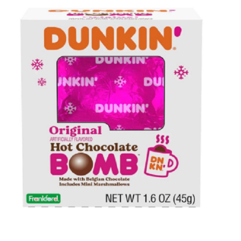 Dunkin' Hot Chocolate Bomb