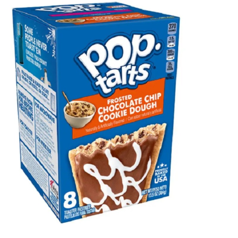KELLOGG'S POP TARTS COOKIE CHOCOLAT & GLACAGE