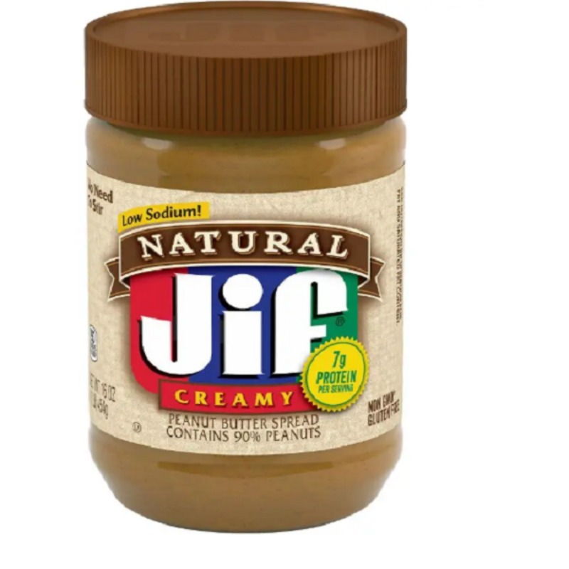 JIF Beurre de cacahuète onctueux naturel