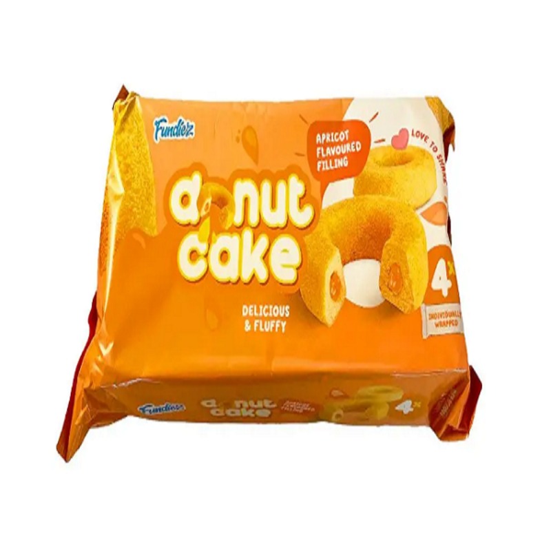 Fundiez Donut Abricot Pack de 4