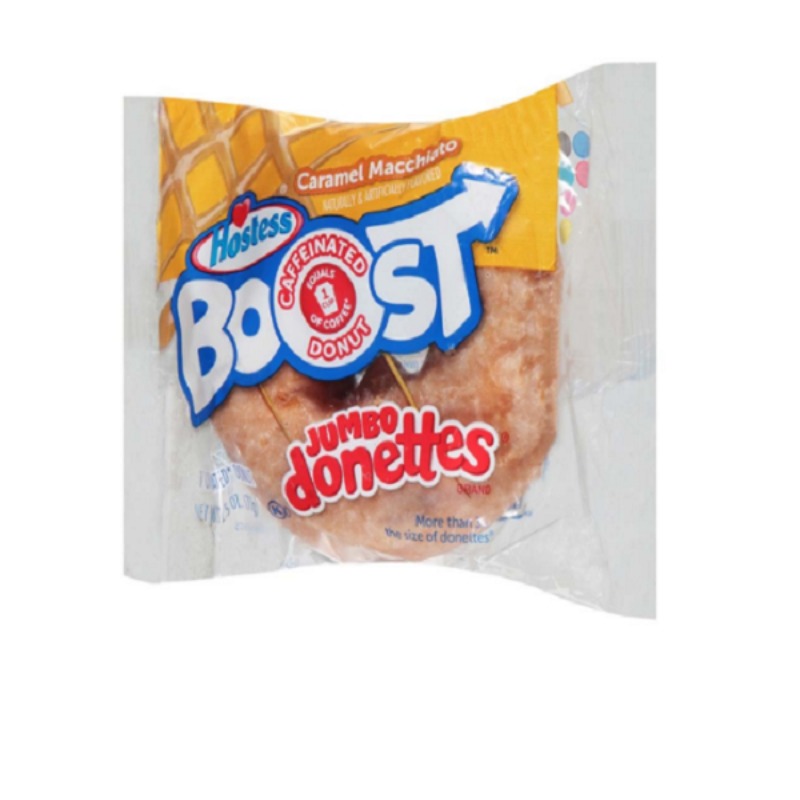 Hostess Boost Jumbo Donettes Caramel Macchiato