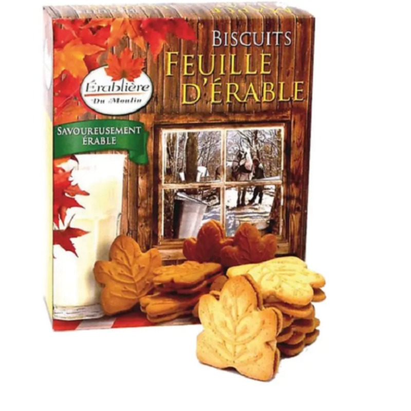 Biscuit Feuille d'Érable Crème