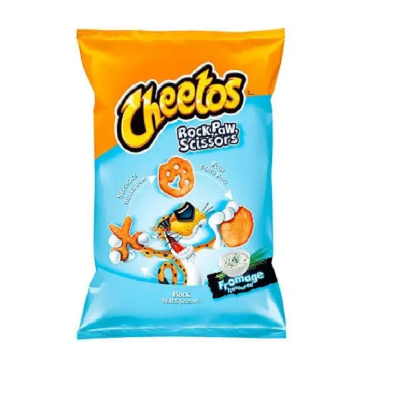 Cheetos Rock Paw Scissors Goût Fromage