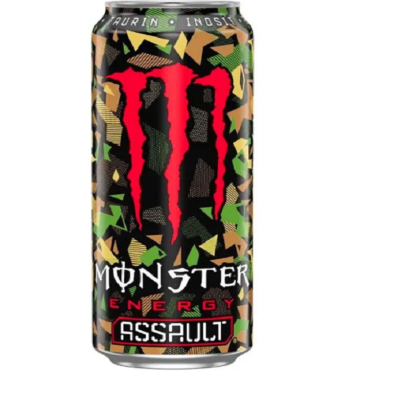 MONSTER ENERGY BOISSON ÉNERGISANTE ASSAULT