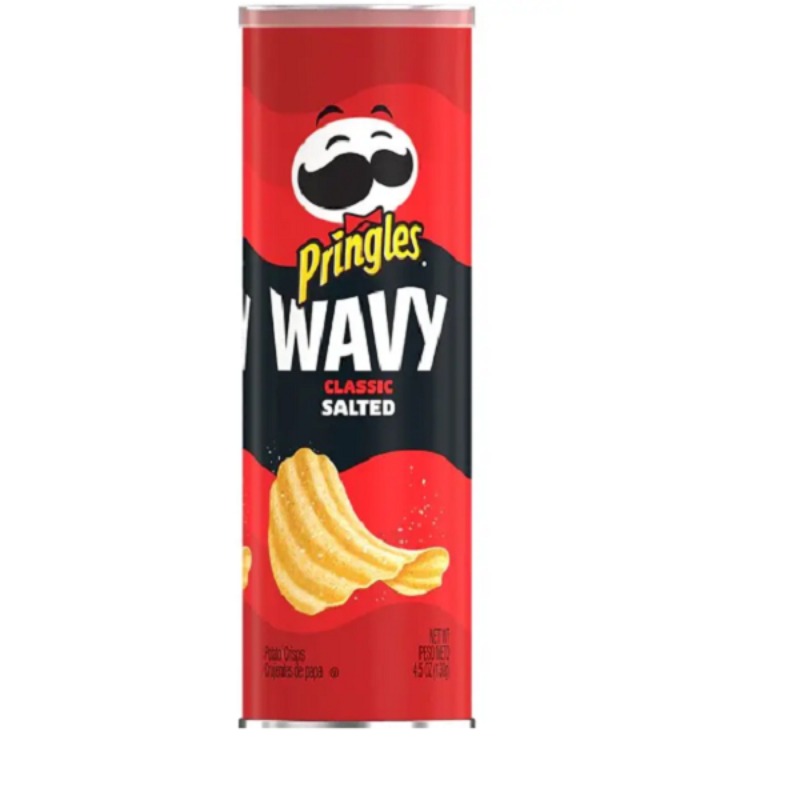 Pringles Wavy Chips Salées
