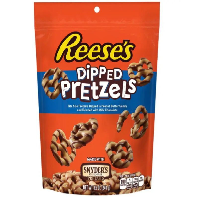 Reese's Bretzel Enrobage Beurre de Cacahuète et Chocolat