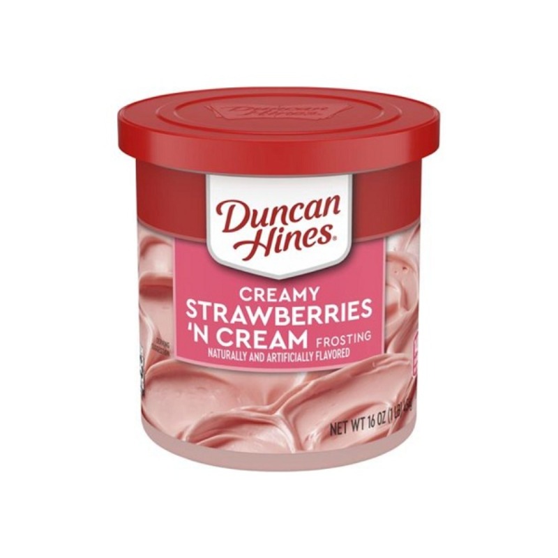 DUNCAN HINES – CREAMY STRAWBERRY FROSTING
