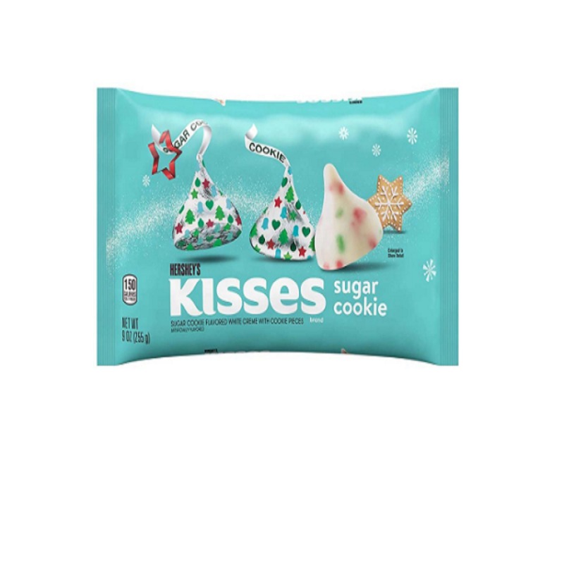 Hershey's Christmas Kisses Sugar Cookie