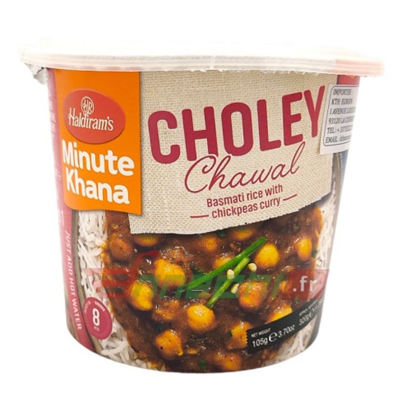 HALDIRAM (MINUTE KHANA) CHAWAL DE CHOLEY - 105g