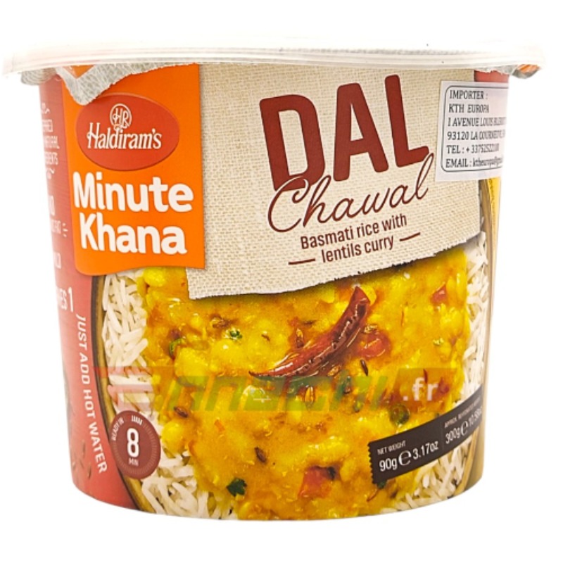 HALDIRAM (MINUTE KHANA) DAL CHAWAL - 90g