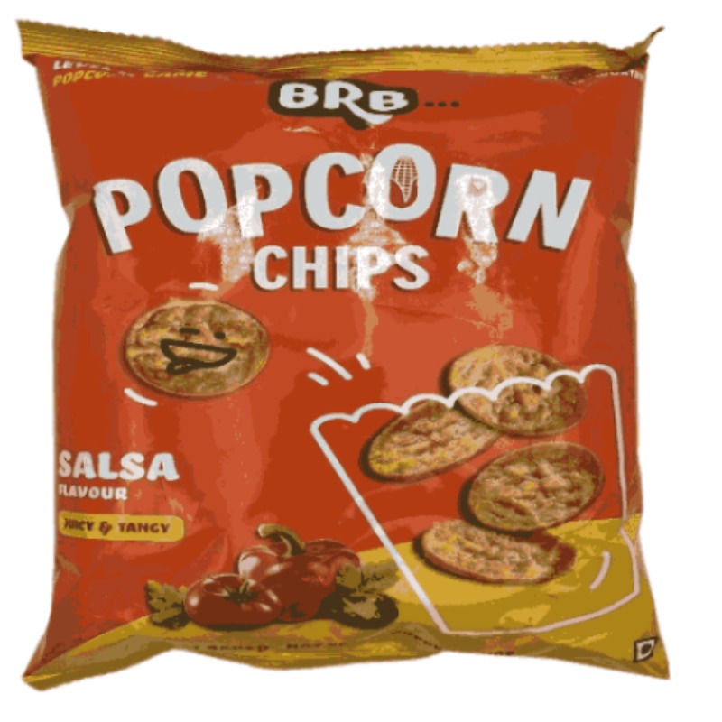 BRB Popcorn Chips (Saveur Salsa) – 48g