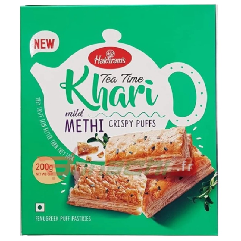 HALDIRAM Khari Methi Puffs 200gr