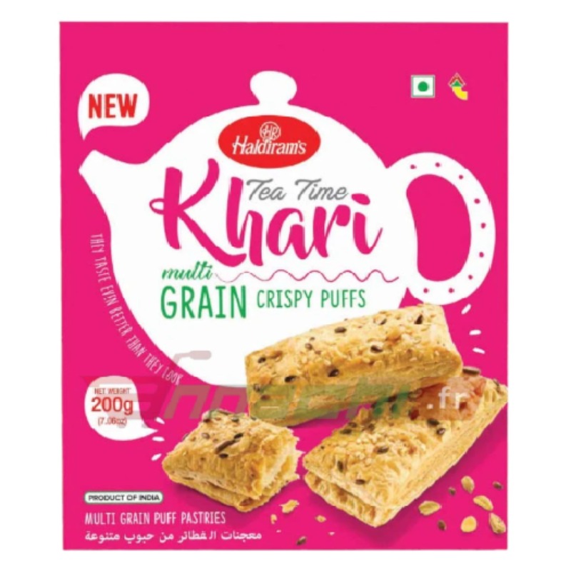HALDIRAM Khari Multigrain Crispy Puffs 200gr