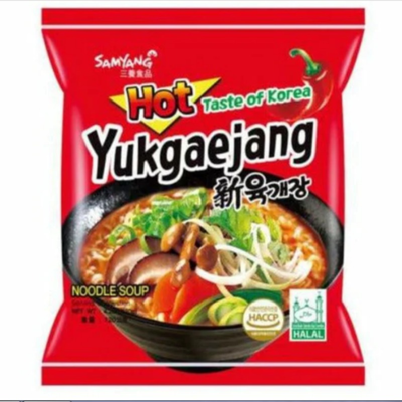 Samyang Ramen Hot Yukgaejang Spicy Mushroom