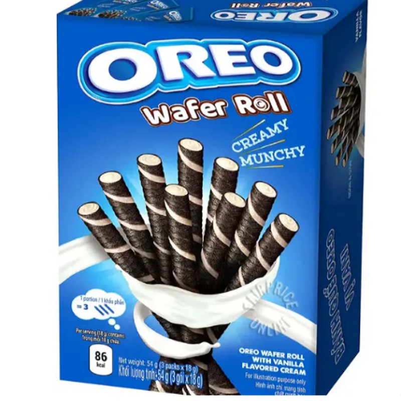 Oreo Wafer Roll Vanilla