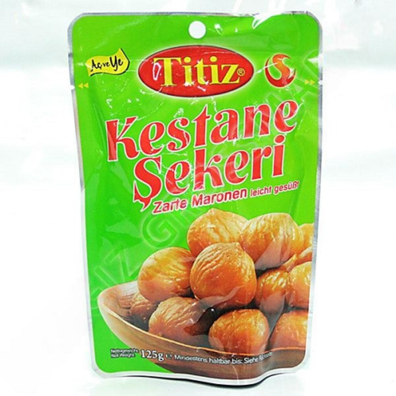 Titiz Kestane Sekeri Maronen Zucker 125g (grun)