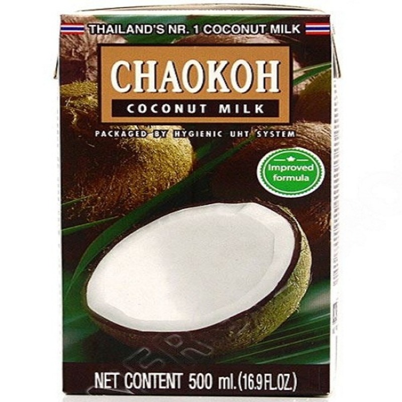Chaokoh - Lait de Coco 18% - Tetra Pak - 500ml