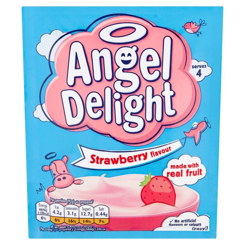 Angel Delight Crème Dessert à la Fraise