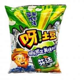 Chips Fries Fanta Apple G...